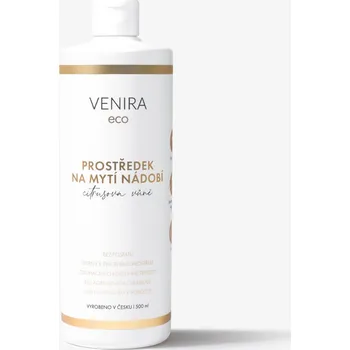 Mycí prostředek VENIRA ECO gel / prostředek na mytí nádobí, citrusová vůně, 500 ml