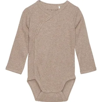 Kojenecký body BODY FIXONI ZAVINOVACÍ, JEDNOBAREVNÉ, AFFOGAT Velikost: 56