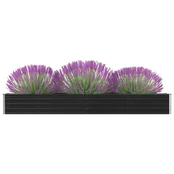 Vyvýšený záhon Vyvýšený záhon z pozinkované oceli 320 x 40 x 45 cm