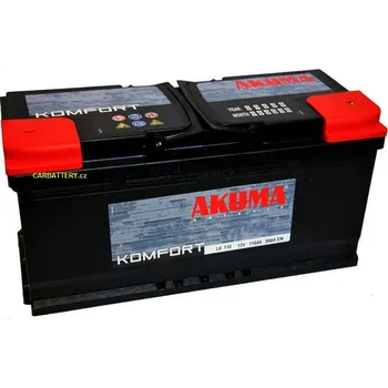 Autobaterie Akuma Komfort 12V 110Ah 950A
