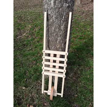 Dřevěná hračka Dřevěný řehtací trakař