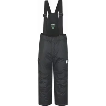 Snowboardové kalhoty Dětské lyžařské kalhoty Loap Cutie šedé