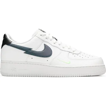 Pánské tenisky Nike Air Force 1 Low Split Swoosh White Aquamarine Velikost: 40.5 DJ6894-100