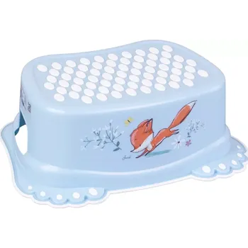 Stolička Protiskluzové stupátko Tega Baby Lesní zvířátka modré