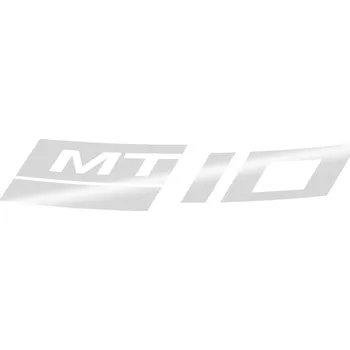 Zavazadlo na motocykl Reflexní nálepka na ráfek pro 1 kolo (zadní) Yamaha MT-10 Barva: Stříbrná