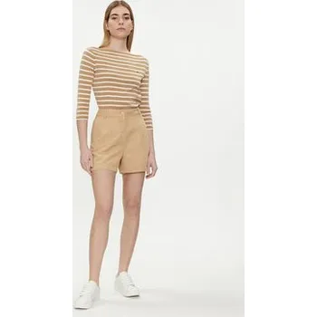 Pánské kraťasy Tommy Hilfiger Šortky z materiálu WW0WW41603 Béžová Relaxed Fit 38