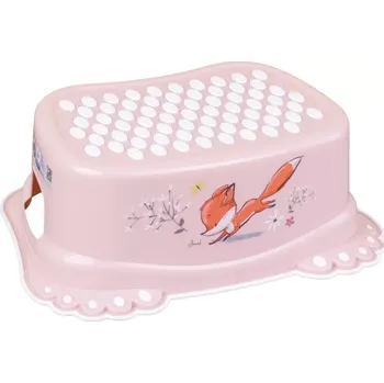 Stolička Protiskluzové stupátko Tega Baby Lesní zvířátka růžové