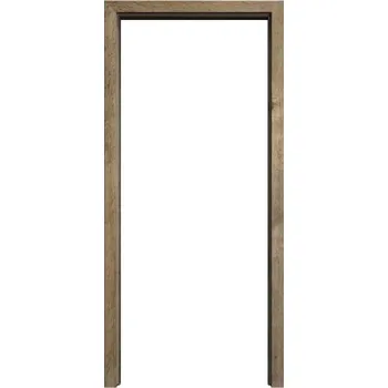 Zárubeň Zárubeň NORMAL pro celoskleněné dveře - CPL LAMINÁT - Dub Sherwood Průchozí šířka (cm): 90, Průchozí výška (cm): 197