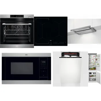 Set domácích spotřebičů AEG BSK782380M + AEG Mastery Bridge IKE64441IB + AEG DPE5660M + AEG Mastery MSB2547D-M + AEG Mastery MaxiFlex FSE73507P + AEG TSC6M181ES