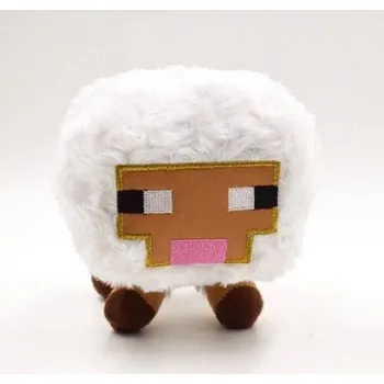 plyšák MINECRAFT PLYŠOVÁ HRAČKA OVEČKA - WHITE SHEEP