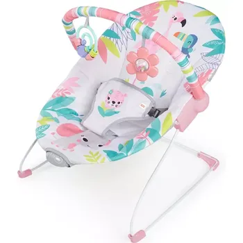 BRIGHT STARTS Lehátko vibrující Flamingo Vibes ™ 0m +, do 9kg