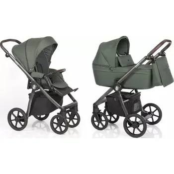 Kočárek Kombinovaný kočárek Roan Coss Night Green