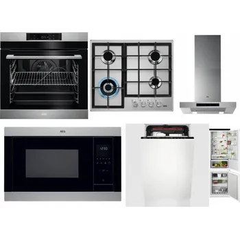 Set domácích spotřebičů AEG BPK742380M + AEG Mastery StepPower HGB64420SM + AEG Mastery DBB5660HM + AEG Mastery MSB2547D-M + AEG Mastery MaxiFlex FSE73507P + AEG TSC6M181ES