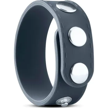 Boners Nastavitelný erekční kroužek - šedá, vel. L