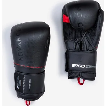 Boxerské rukavice OUTSHOCK Boxerské rukavice se 100% odvětrávanou vnitřní stranou 8 OZ ČERNÁ