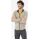 QUECHUA Pánská turistická fleecová mikina MH 500 Light 2XL KAŠTANOVÁ