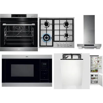 Set domácích spotřebičů AEG BSK782380M + AEG Mastery StepPower HGB64420SM + AEG Mastery DBB5660HM + AEG Mastery MSB2547D-M + AEG Mastery GlassCare FSE73407P + AEG TSC6M181ES