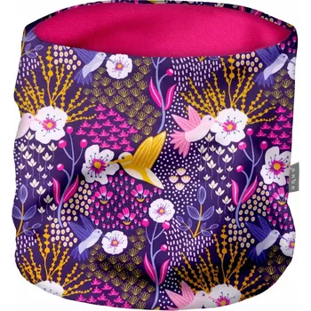 Nákrčník Dětský nákrčník Unuo fleec Kolibřík oboustranný