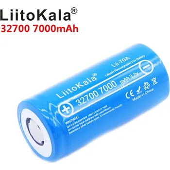 Článková baterie Akumulátor LiitoKala Lii-70A 32700 3.2V 7000mAh dobíjecí baterie Lifepo4, 5C