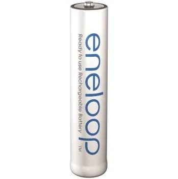 Článková baterie Baterie Panasonic Akumulátor eneloop AAA 1.2V R03, 800 mAh, BK-4MCCF, 2100 cyklů