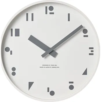 Hodiny Lemnos, Nástěnné hodiny M, S, S. bílé - Formadore