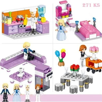 Zámek na kolo PRINCEZNIN WINDSORSKÝ ZÁMEK - VYBAVENÍ ZÁMECKÝCH KOMNAT