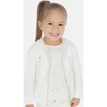 Dívčí mikina Mikina dívčí Mayoral 3469 krémová velikost 122