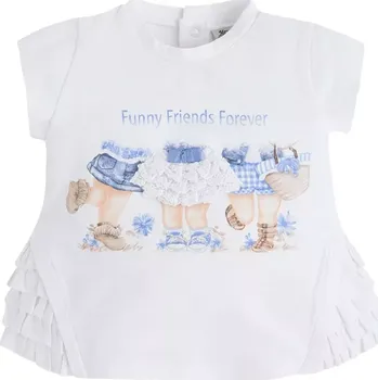 Dívčí tričko Dívčí triko krátký rukáv Mayoral 1050-84 velikost 92