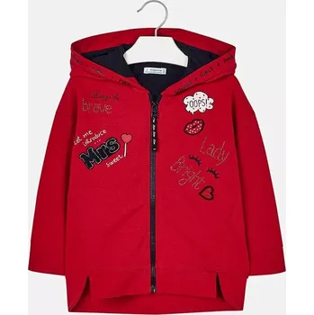 Dívčí mikina Mikina dívčí Mayoral 4425 červená velikost 92