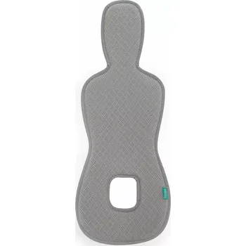 Prodyšná podložka do autosedačky Zopa Breeze sk. 0+ - Foggy Grey