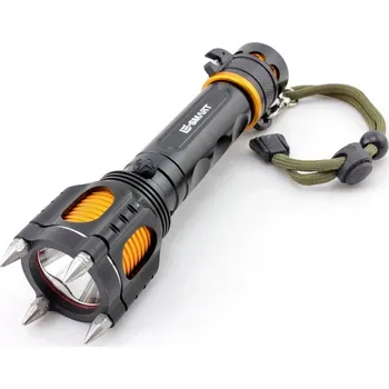 Svítilna Defenzivní výkonná T6 LED svítilna vysoce výkonná multifunkční blesková policejní taktická lampa pro lov