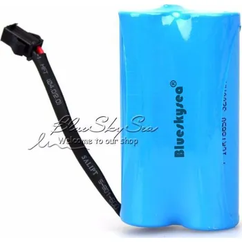 Článková baterie Blueskysea Dobíjecí 3.7V 6400mAh baterie 18650 pro T10 Bait Hook Loď Carp Rybářská loď