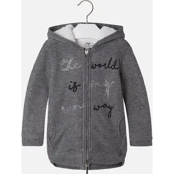 Dívčí mikina Zateplená dívčí bunda – mikina Mayoral 4489 velikost 92