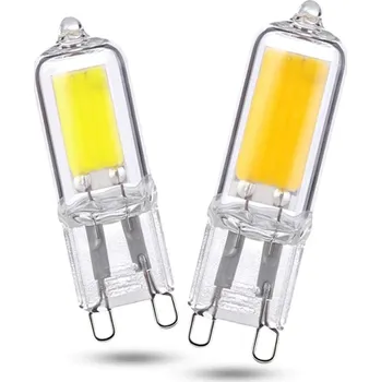 Žárovka Super jasná LED G9 15W 220V skleněná teplá COB žárovka