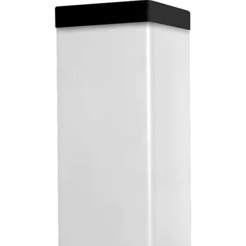 Sloupek čtyřhranný Damiplast®; 60x60/1,5; Bílý Výška (mm): 2000