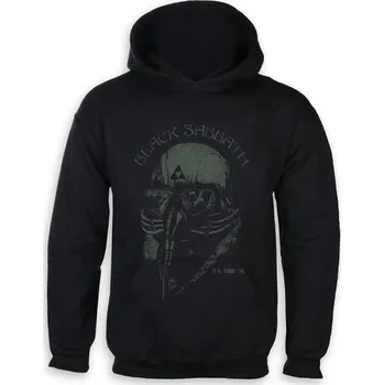 Pánská mikina mikina s kapucí pánské Black Sabbath - US Tour '78 - ROCK OFF - BSHD02MB - XXL