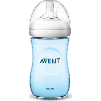 Láhev Natural Philips Avent 260 ml, 1 ks modrá (876021)