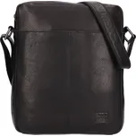 Pánská kožená taška přes rameno SendiDesign Severin - černá