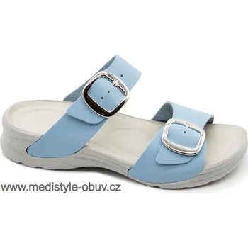 Dámská zdravotní obuv MEDISTYLE BERTA 3BER-T19/1 zdravotní pantofel modrá, modrá - 41