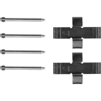 Přislušenství brzdového systému Sada příslušenství, obložení kotoučové brzdy BOSCH 1 987 474 030