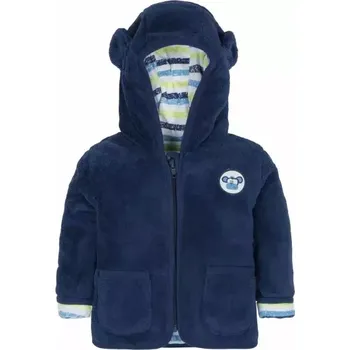 Dupačky G-MINI Kabátek podšitý chloupek modrá Opice velikost 74