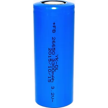 Akumulátor LiFePo4 IFR26650 3300mAh 3.2V nabíjecí baterie