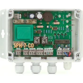 Bezpečnostní detektor SPH 7 | Dvoustupňový detektor hořlavých plynů Detekovaná látka: Propan