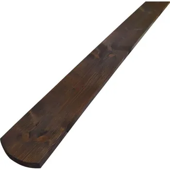 Pletivo Plotovka severský smrk; 95x18mm; Oblouk; Palisandr; Délka 1800mm Výška (mm): 1000