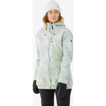 DREAMSCAPE Dámská snowboardová bunda 100 XS BÍLÁ