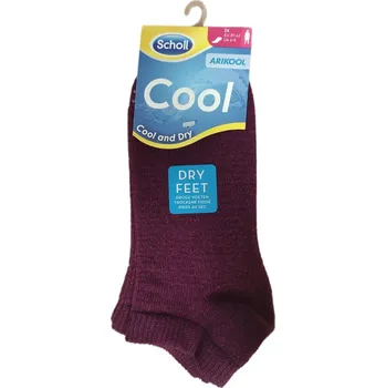 Pánské oblečení P0_0331 COOL SNEAKER kotníkové bavlněné ponožky Scholl 39-42 fuchsia