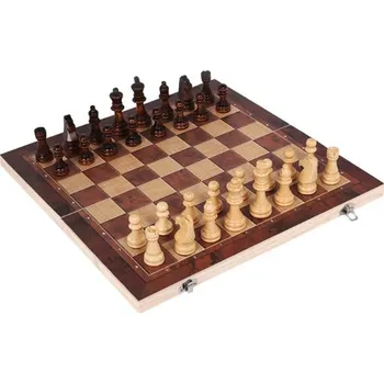 Puzzle Dřevěné šachy 3 v 1 - 24 cm