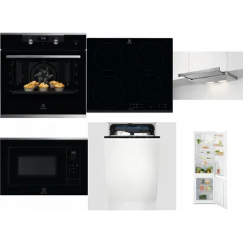 Set domácích spotřebičů ELECTROLUX KODEH70X + ELECTROLUX LIR60430 + ELECTROLUX LFP326S + ELECTROLUX LMS4253TMX + ELECTROLUX EEM23100L + ELECTROLUX LND5FE18S