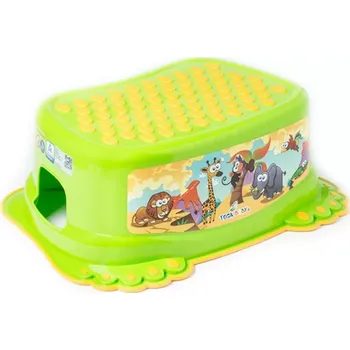 Nočník Protiskluzové stupátko Tega Baby Safari zelené