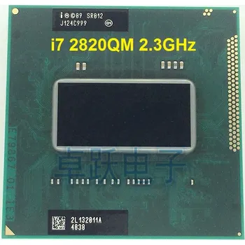 Procesor Intel Core i7 2820QM 2,3 GHz 8MB notebook čtyřjádrový osm vláken SR012 2720 CPU PGA 988 pin Socket G2